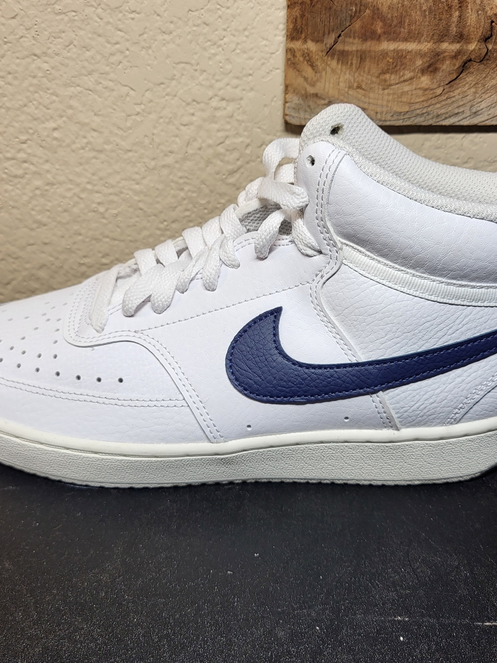 *NEW* Nike Court Vision Mid Next Nature Navy/White Size Men's 8 Women's 9.5